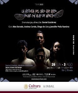 La historia del chico que quiso volar con alas de insecto