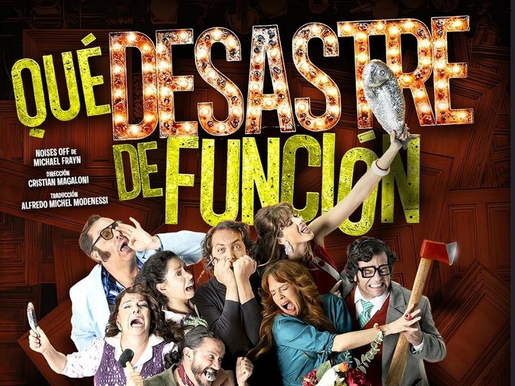 ¡Qué desastre de función!