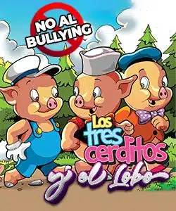 Los tres cerditos y el lobo
